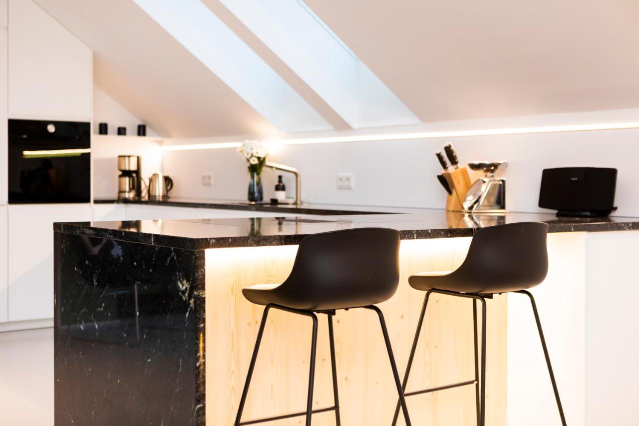 Himmelblau - Design Apartment Am Мондзее Екстериор снимка