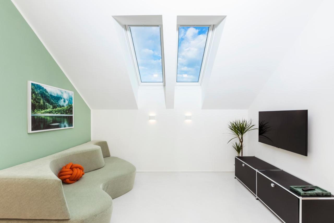 Himmelblau - Design Apartment Am Мондзее Екстериор снимка