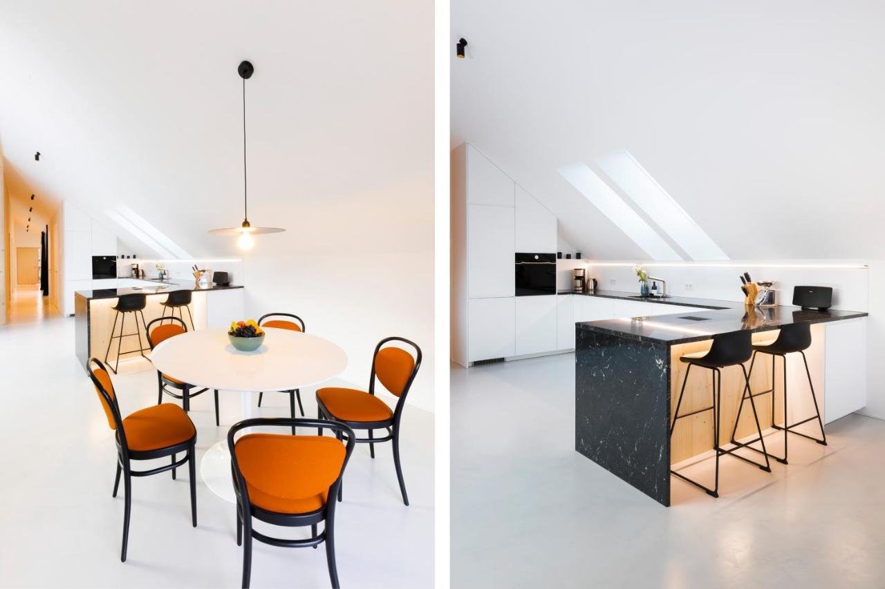 Himmelblau - Design Apartment Am Мондзее Екстериор снимка